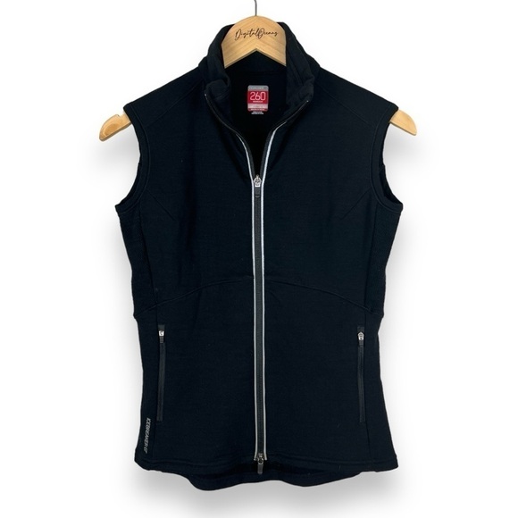 Icebreaker GT 260 Merino Wool Midweight Vest, Black S - Gorpcore, Breathable - Picture 1 of 11